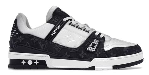 louis vuitton sneaker black white